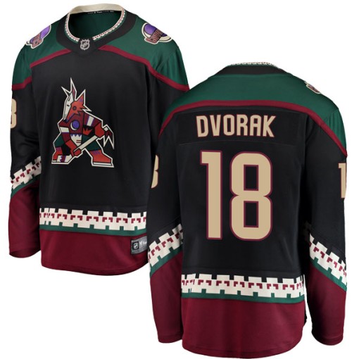 Christian Dvorak Youth Fanatics Branded Arizona Coyotes ...